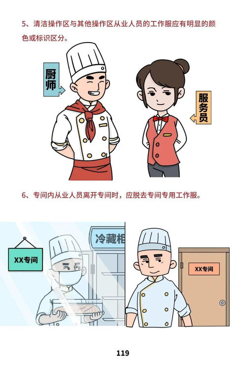 餐饮服务食品安全操作规范宣传册 漫画版来了